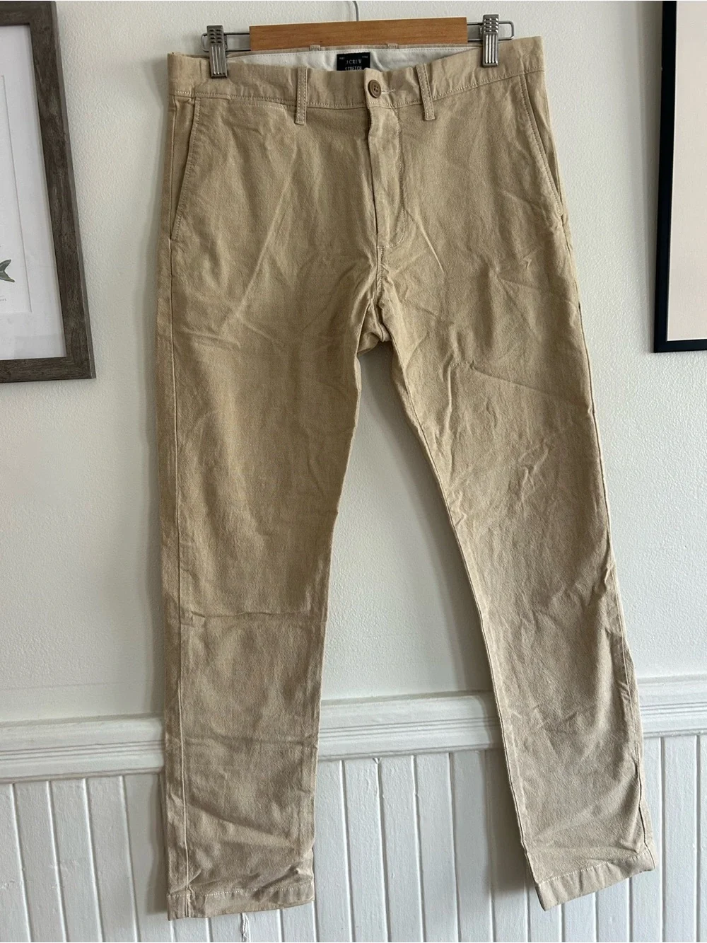 J. Crew Slim Tan Chino Pants
